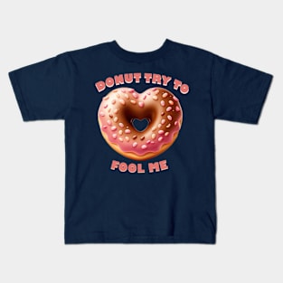 Donut Try Kids T-Shirt